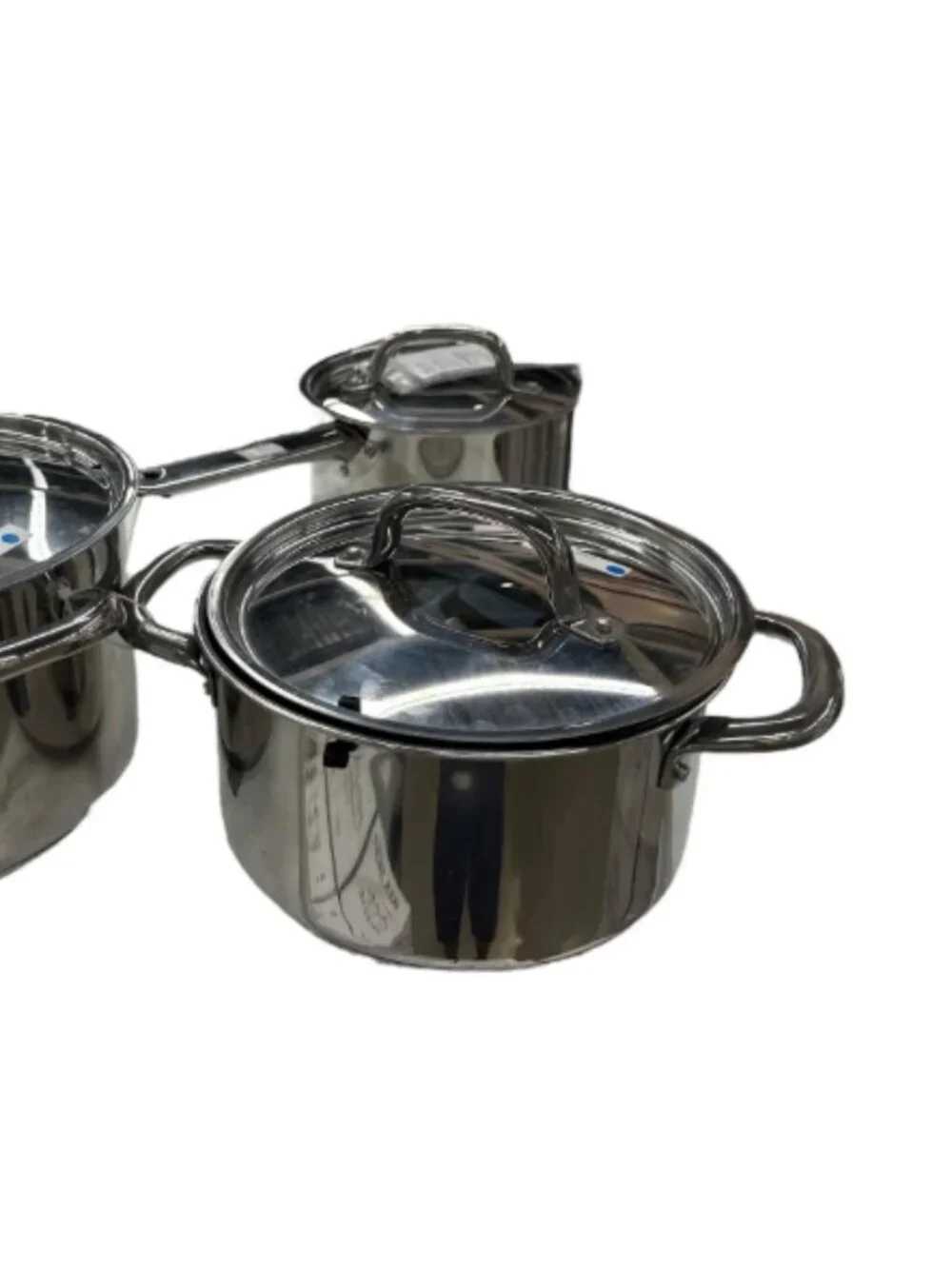 Cookware, 705.779.08 set of 6, stainless steel